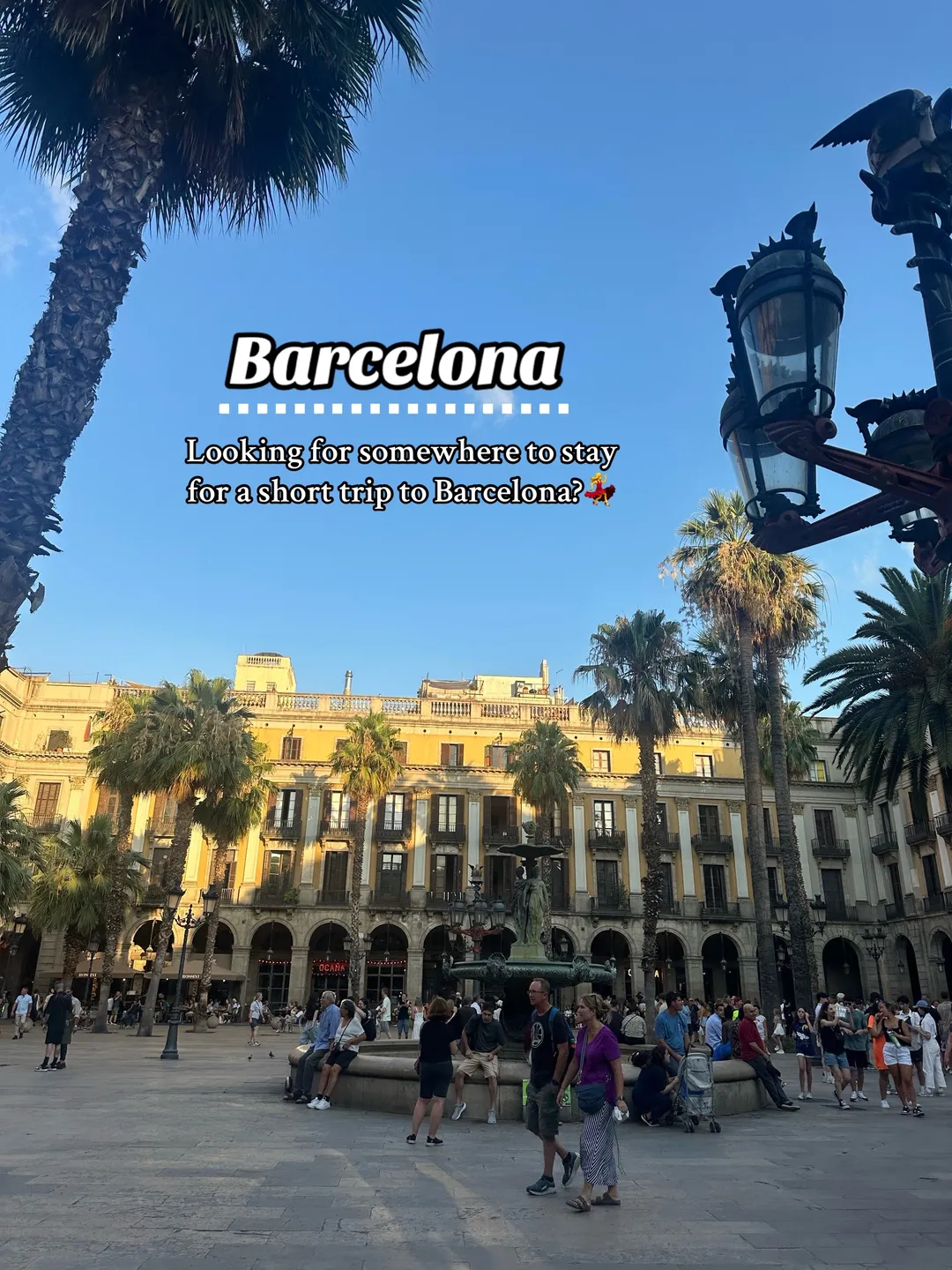 Where to stay for a short trip to Barcelona.